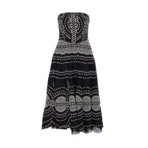 Charo Ruiz Ibiza Iris Long Dress in Black NWT